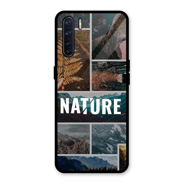 Nature Travel Glass Back Case for Oppo F15