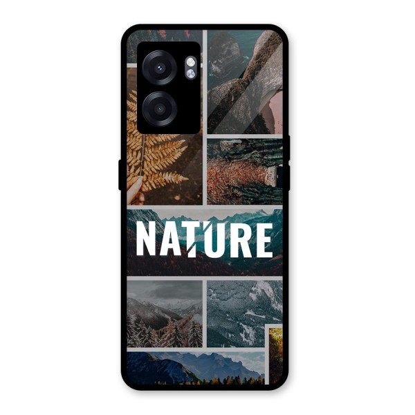 Nature Travel Glass Back Case for Oppo K10 (5G)