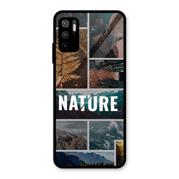 Nature Travel Glass Back Case for Poco M3 Pro 5G