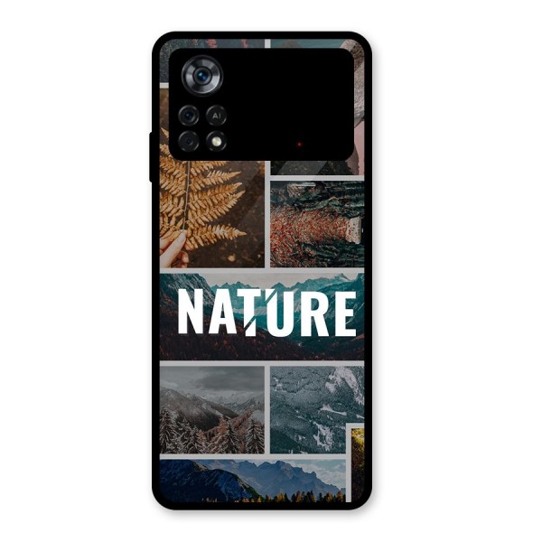 Nature Travel Glass Back Case for Poco X4 Pro 5G