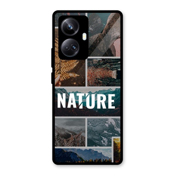 Nature Travel Glass Back Case for Realme 10 Pro Plus