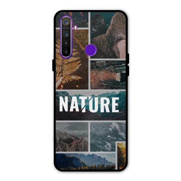 Nature Travel Glass Back Case for Realme 5s