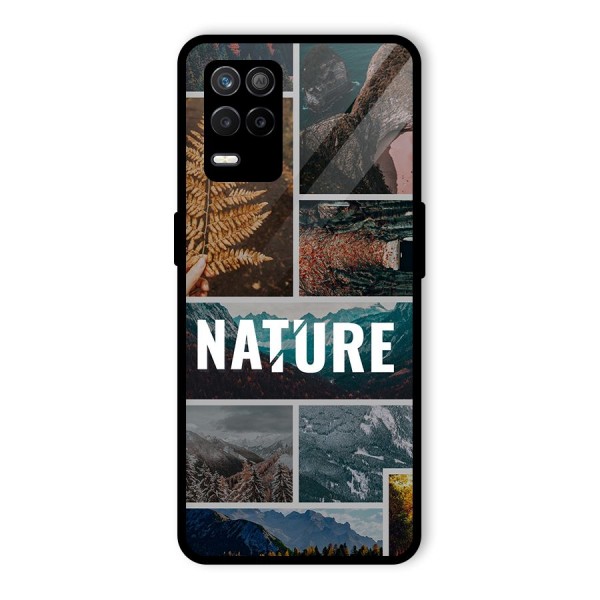 Nature Travel Glass Back Case for Realme 8s 5G