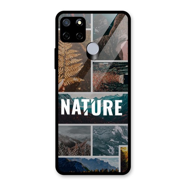 Nature Travel Glass Back Case for Realme C15