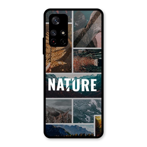 Nature Travel Glass Back Case for Redmi Note 11T 5G