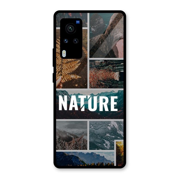 Nature Travel Glass Back Case for Vivo X60 Pro