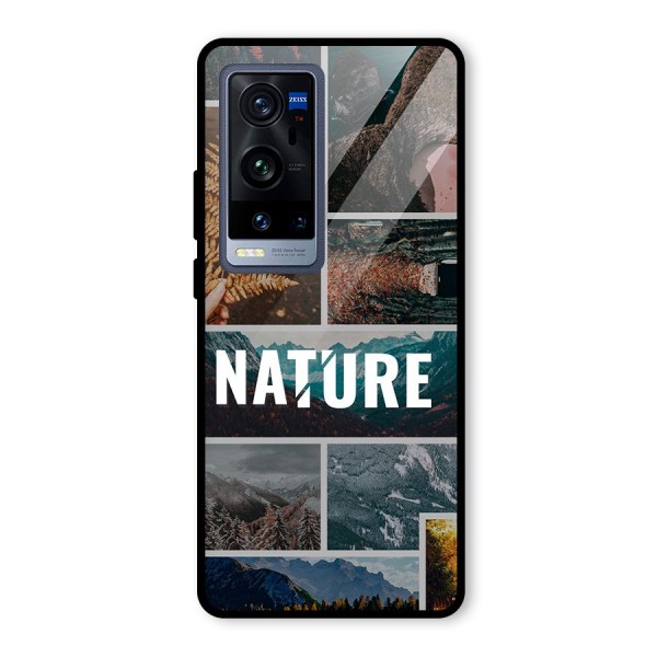 Nature Travel Glass Back Case for Vivo X60 Pro Plus