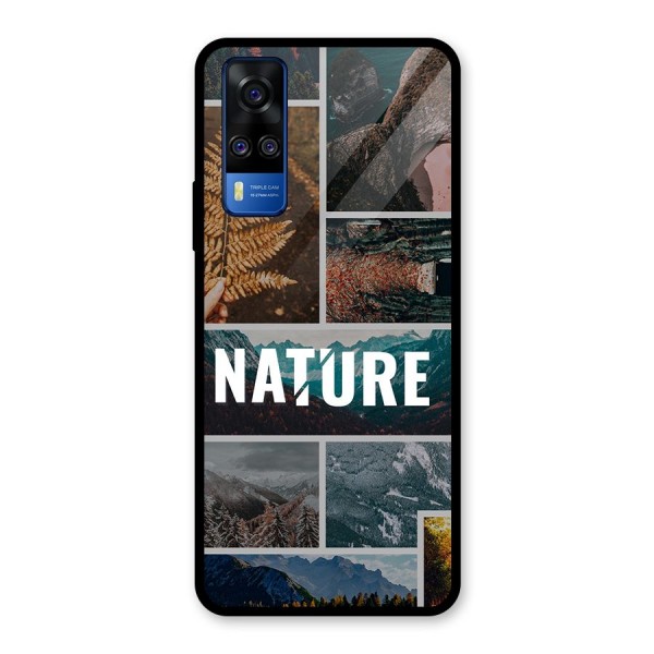 Nature Travel Glass Back Case for Vivo Y51