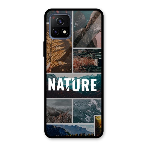 Nature Travel Glass Back Case for Vivo Y72 5G