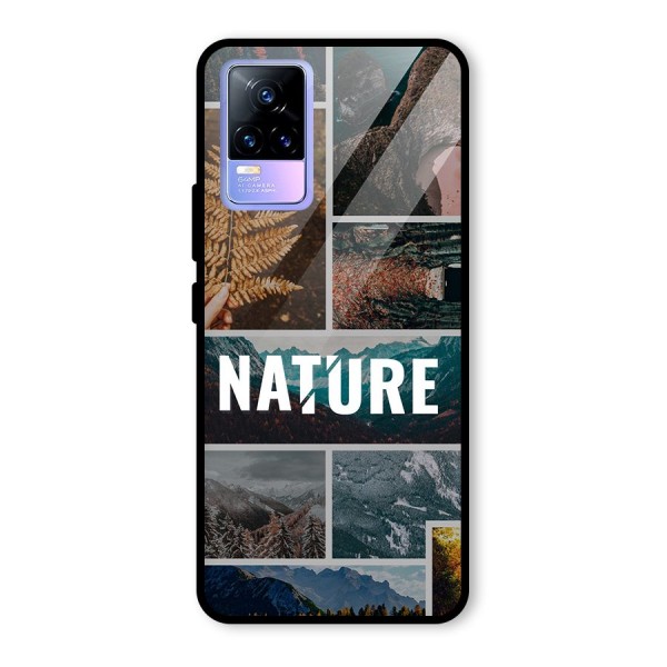 Nature Travel Glass Back Case for Vivo Y73