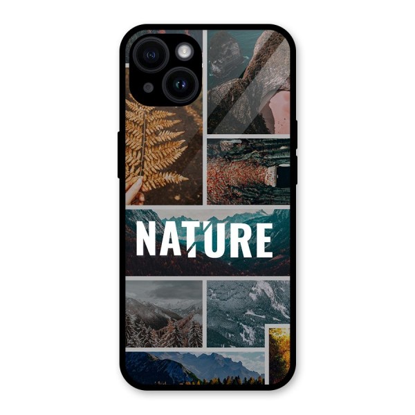 Nature Travel Glass Back Case for iPhone 14