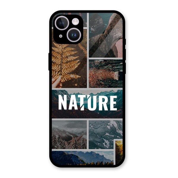 Nature Travel Glass Back Case for iPhone 14 Plus