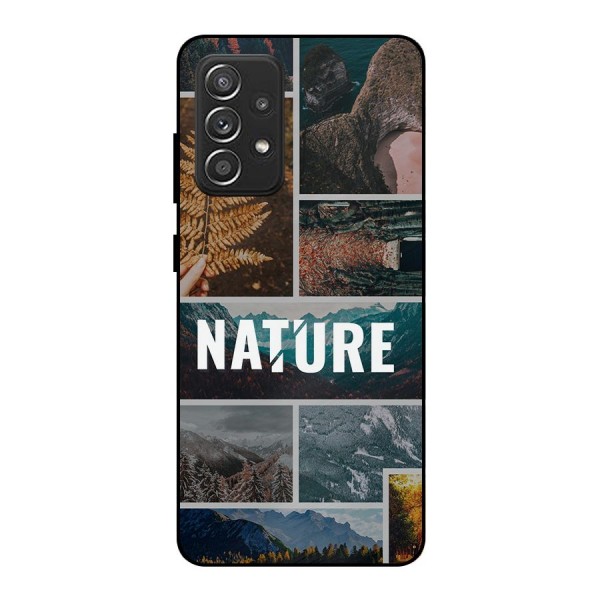 Nature Travel Metal Back Case for Galaxy A52