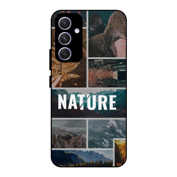 Nature Travel Metal Back Case for Galaxy A54