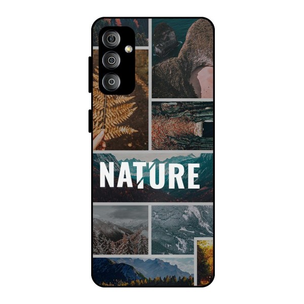 Nature Travel Metal Back Case for Galaxy F23