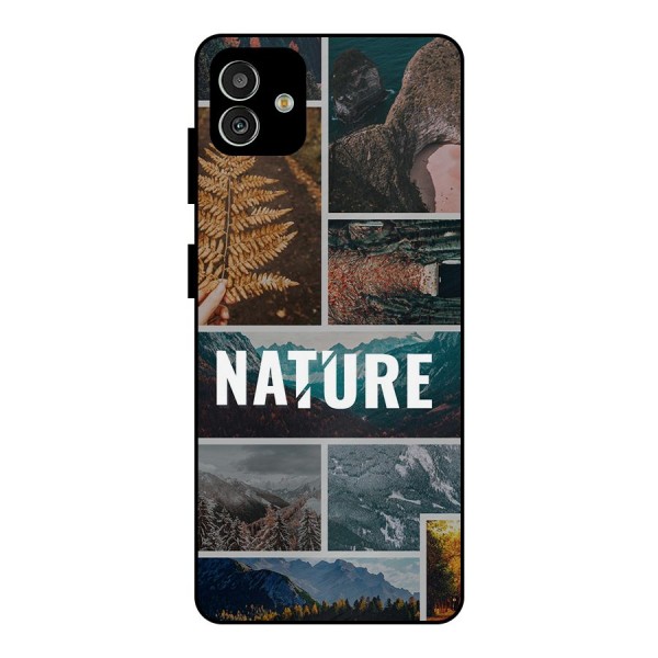 Nature Travel Metal Back Case for Galaxy M13 5G