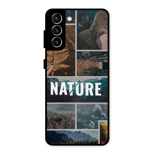 Nature Travel Metal Back Case for Galaxy S21 5G