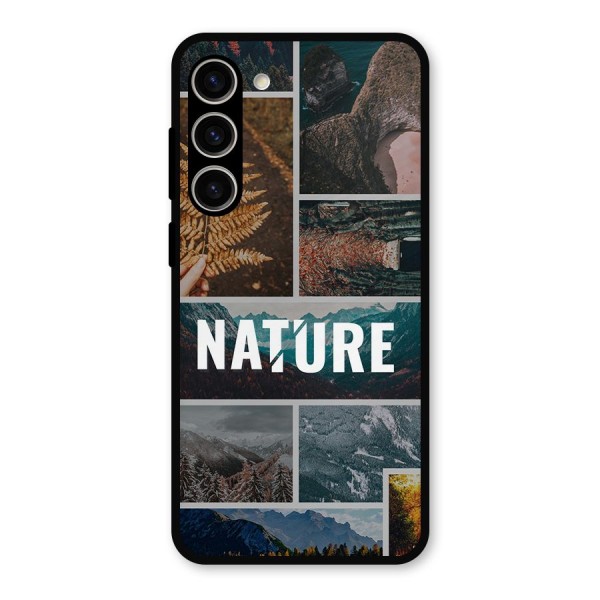 Nature Travel Metal Back Case for Galaxy S23 Plus