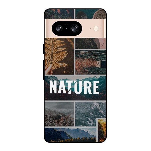 Nature Travel Metal Back Case for Google Pixel 8