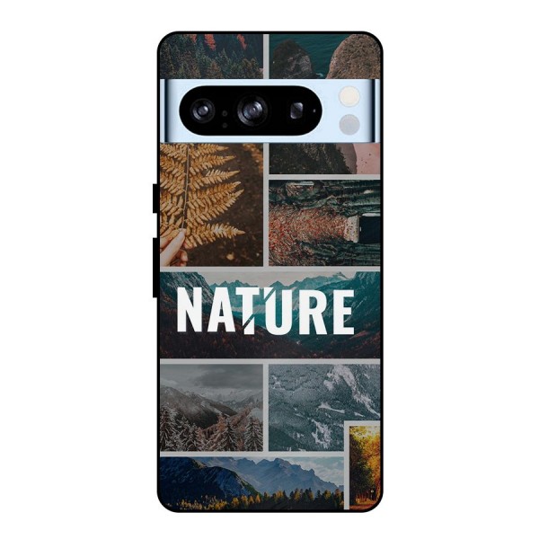 Nature Travel Metal Back Case for Google Pixel 8 Pro