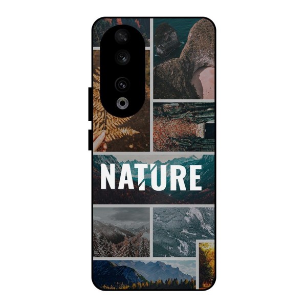 Nature Travel Metal Back Case for Honor 90