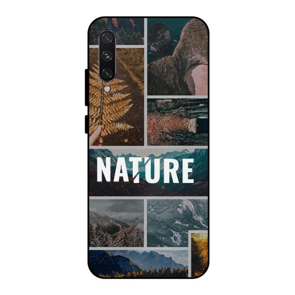 Nature Travel Metal Back Case for Mi A3