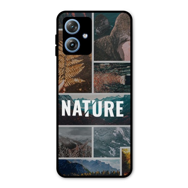 Nature Travel Metal Back Case for Moto G54