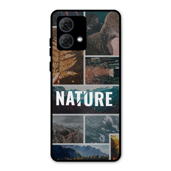 Nature Travel Metal Back Case for Moto G84