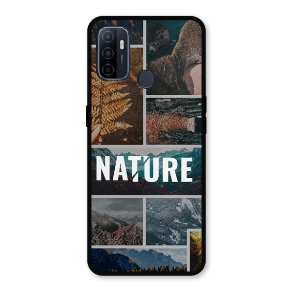 Nature Travel Metal Back Case for Oppo A53