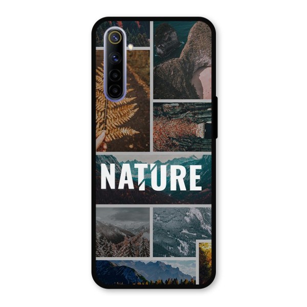 Nature Travel Metal Back Case for Realme 6