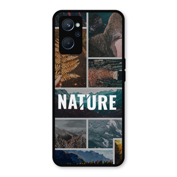 Nature Travel Metal Back Case for Realme 9i