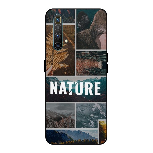 Nature Travel Metal Back Case for Realme X3