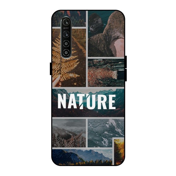 Nature Travel Metal Back Case for Realme XT