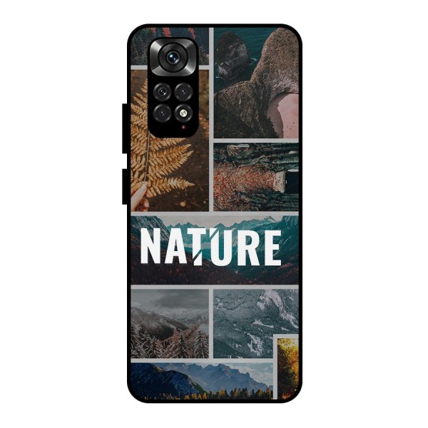 Nature Travel Metal Back Case for Redmi Note 11 Pro