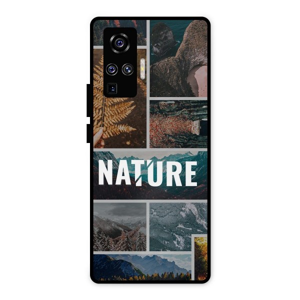 Nature Travel Metal Back Case for Vivo X50 Pro