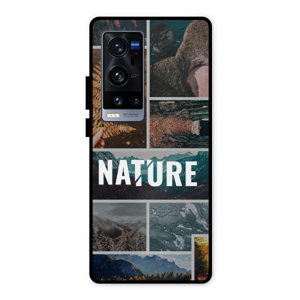 Nature Travel Metal Back Case for Vivo X60 Pro Plus