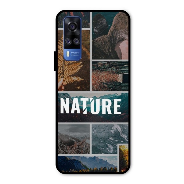 Nature Travel Metal Back Case for Vivo Y31