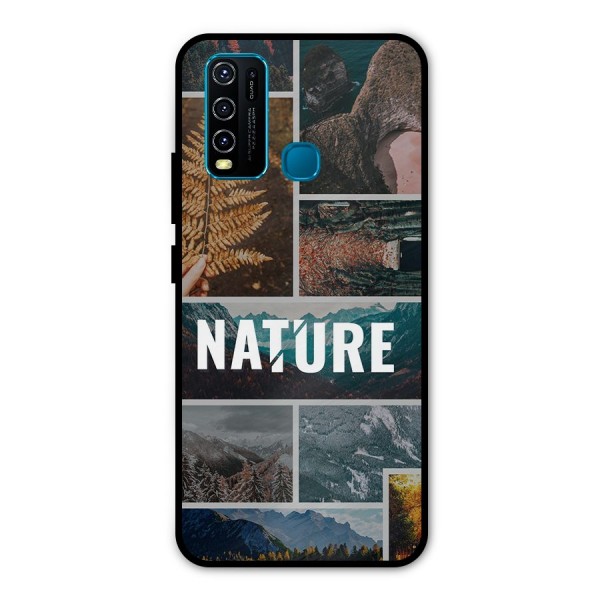 Nature Travel Metal Back Case for Vivo Y50