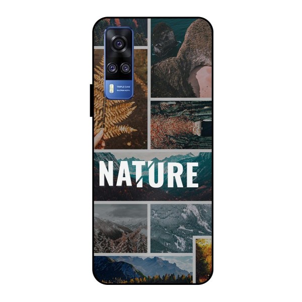 Nature Travel Metal Back Case for Vivo Y51