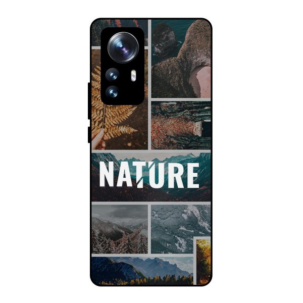 Nature Travel Metal Back Case for Xiaomi 12 Pro