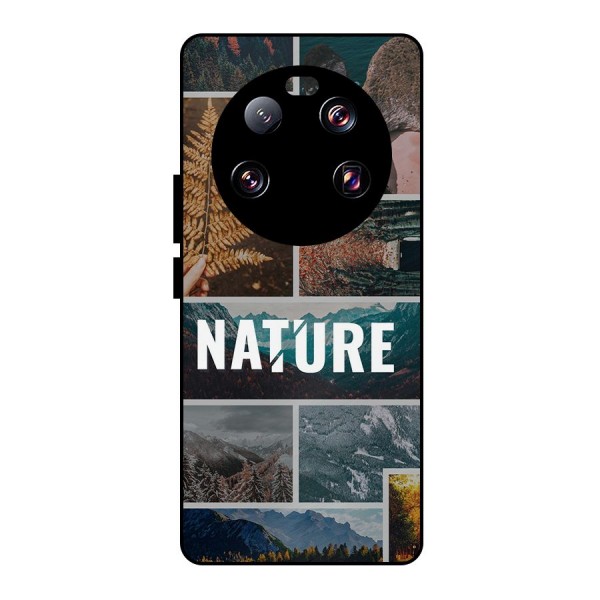 Nature Travel Metal Back Case for Xiaomi 13 Ultra