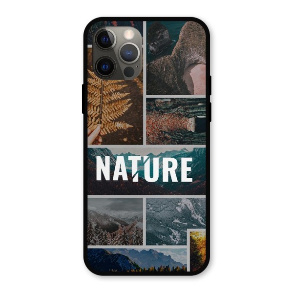 Nature Travel Metal Back Case for iPhone 12 Pro