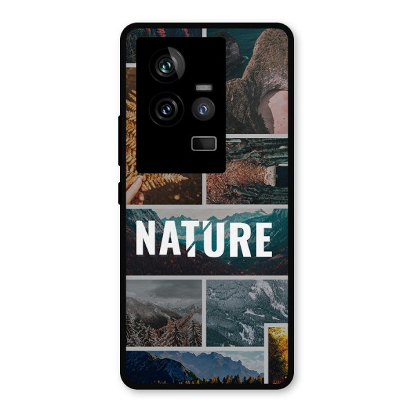 Nature Travel Metal Back Case for iQOO 11 5G