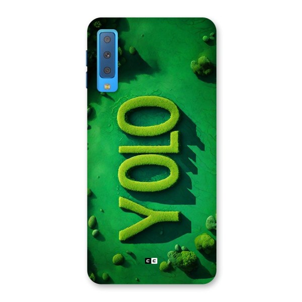 Nature Yolo Back Case for Galaxy A7 (2018)