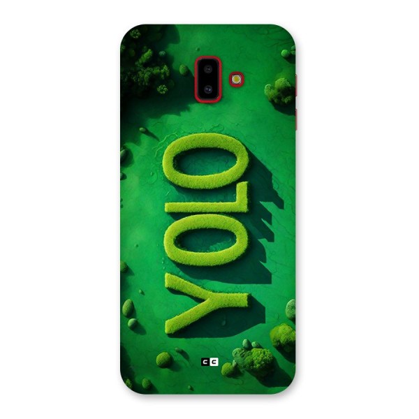 Nature Yolo Back Case for Galaxy J6 Plus