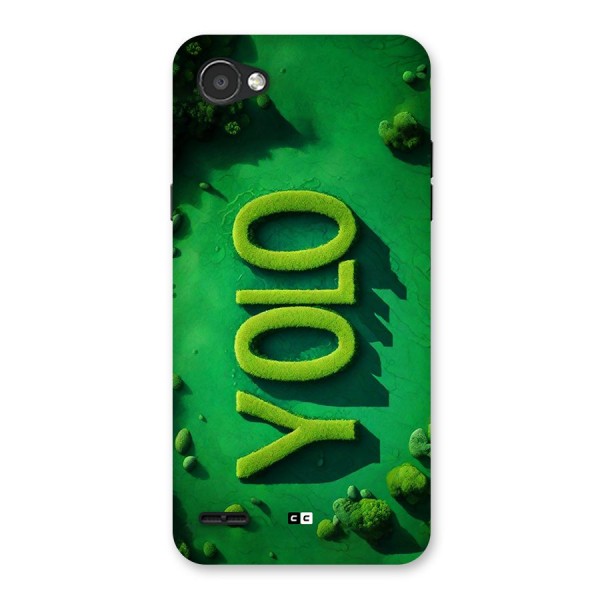 Nature Yolo Back Case for LG Q6