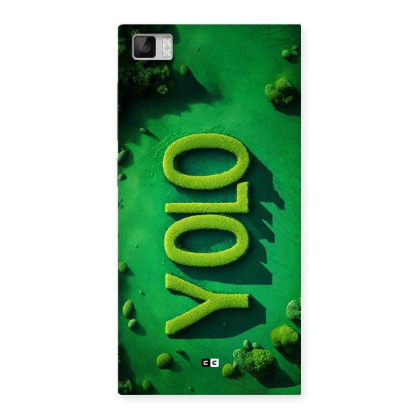 Nature Yolo Back Case for Mi3