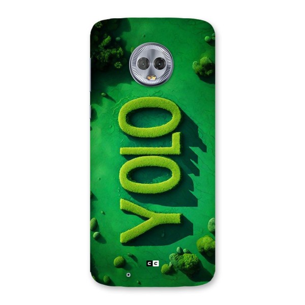 Nature Yolo Back Case for Moto G6