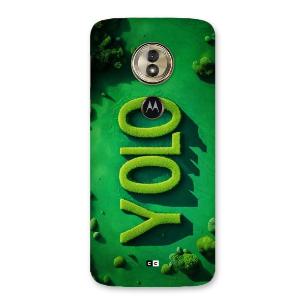 Nature Yolo Back Case for Moto G6 Play