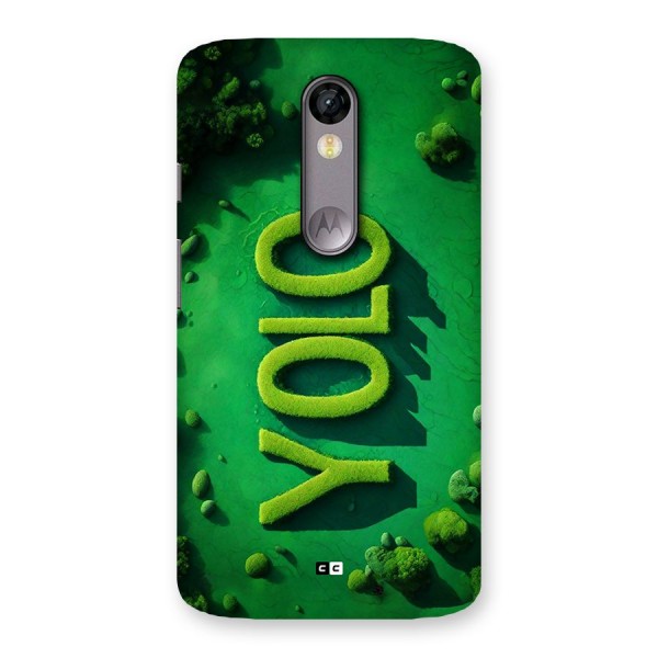 Nature Yolo Back Case for Moto X Force